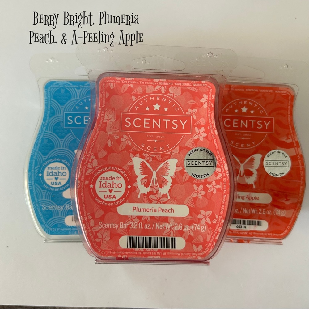 Scentsy Wax Bar Trio